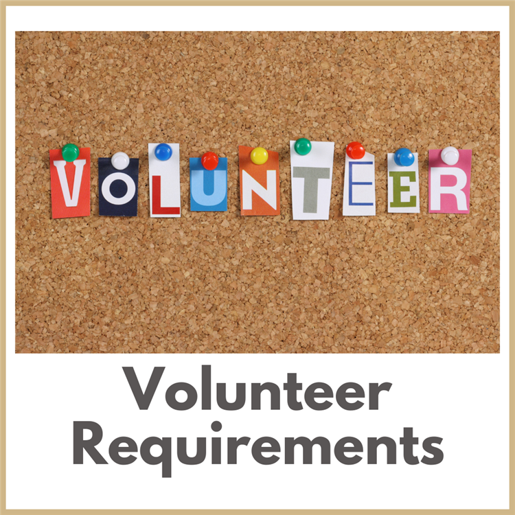 Volunteer Requirements Graphic